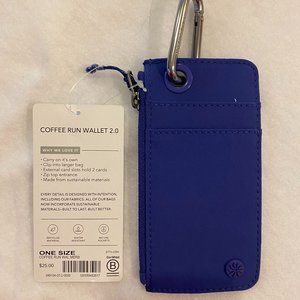 Athleta Coffee Run Wallet 2.0 NWT
